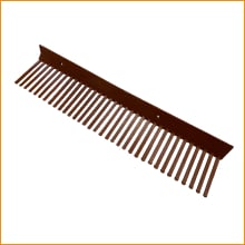 Eave Ventilation Grill With Teeth